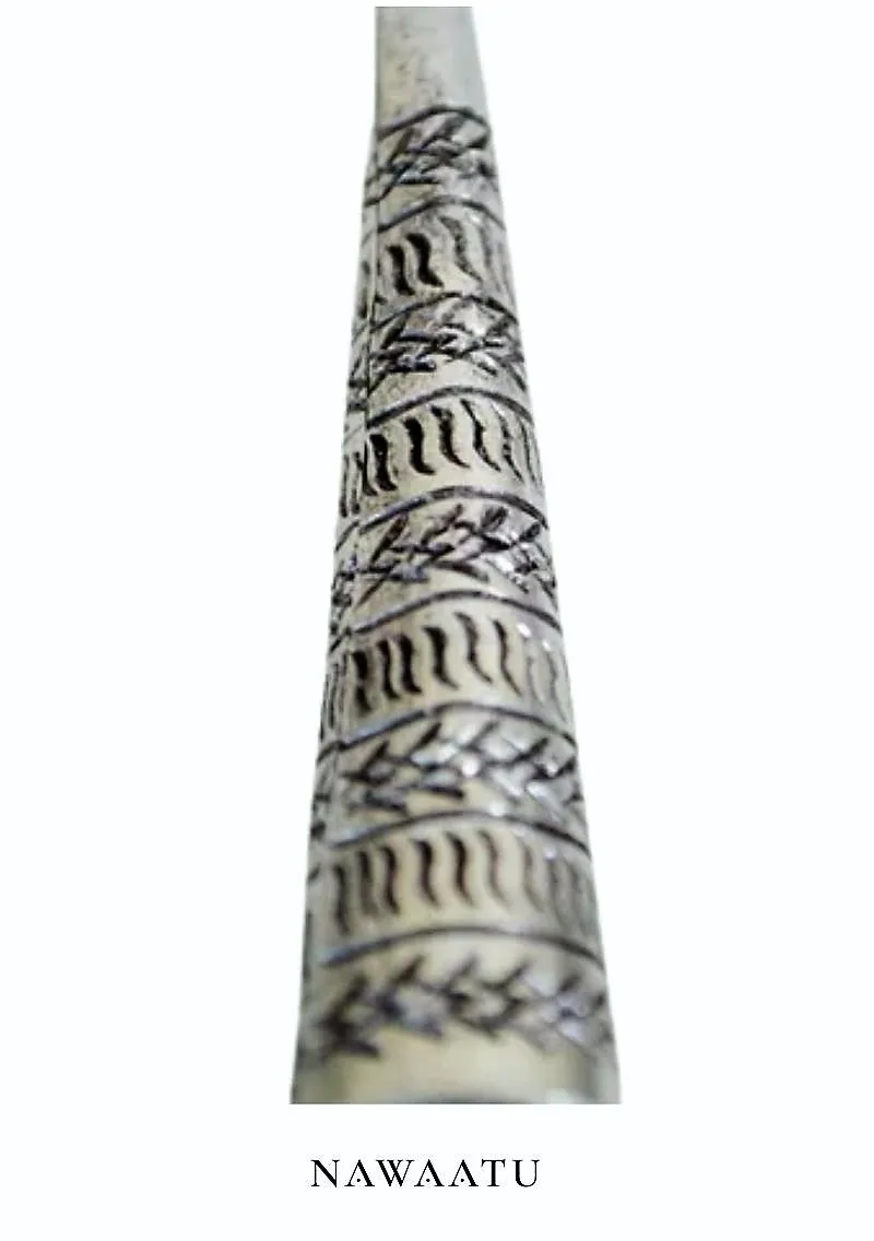 African Ethnic Crafted Aluminum Earrings