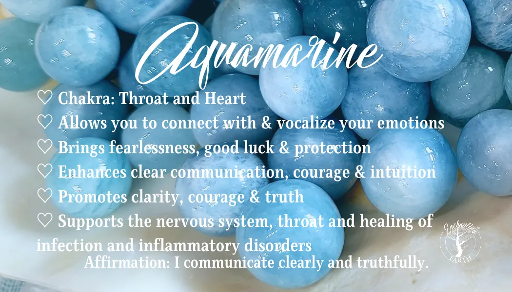 Aquamarine Micro Round Choker/Layering Necklace for Calm Communication