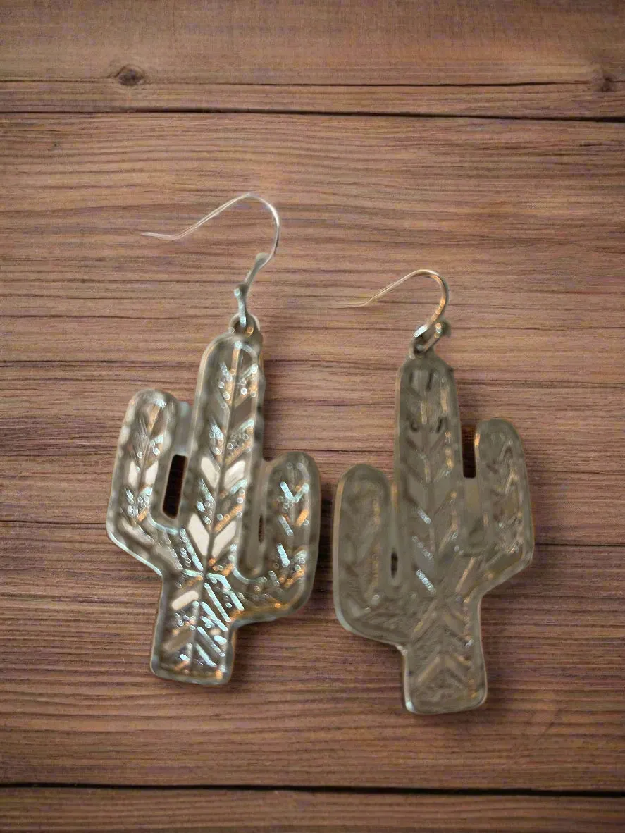 Cactus Dangle Earrings