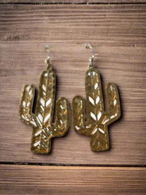 Cactus Dangle Earrings
